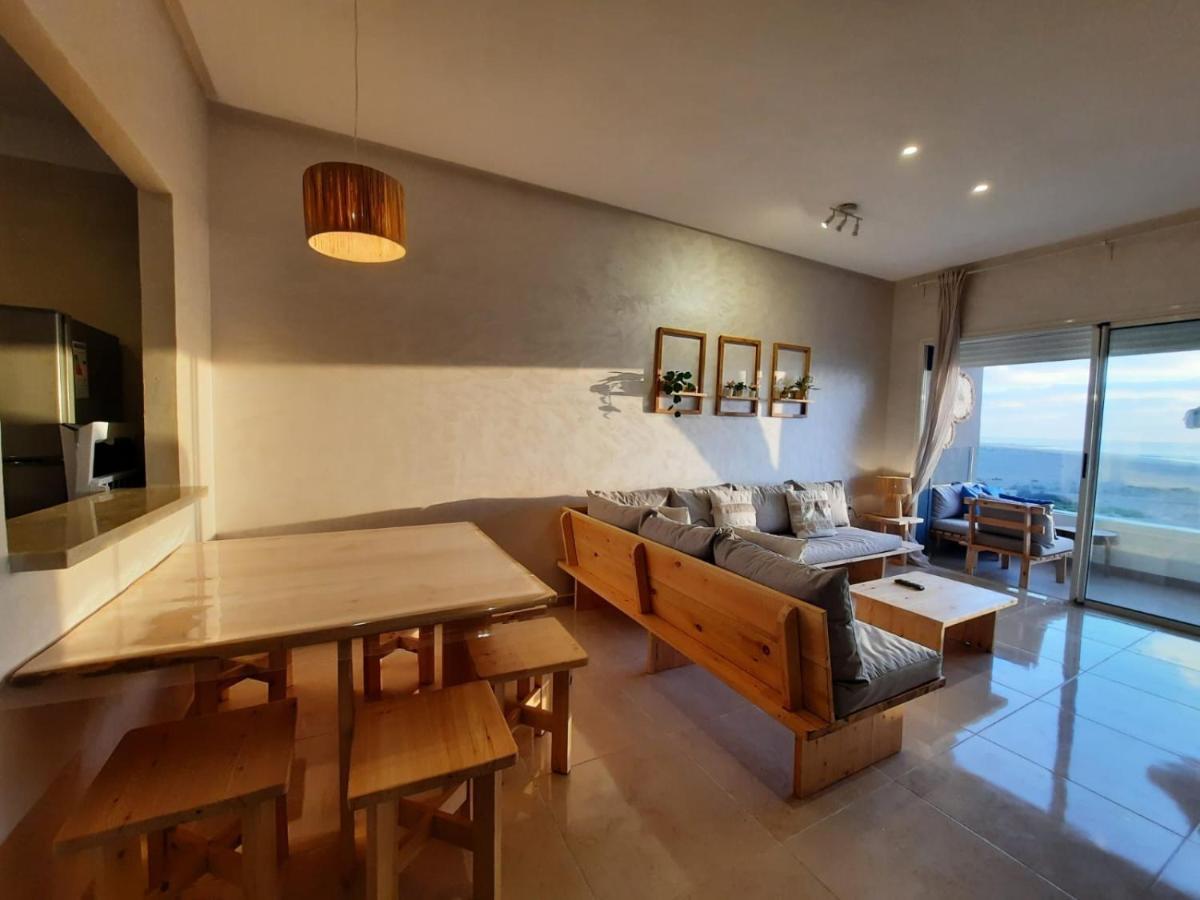 Sidi Rahal Blue View, Beachfront Wide Seaview With Pool Экстерьер фото