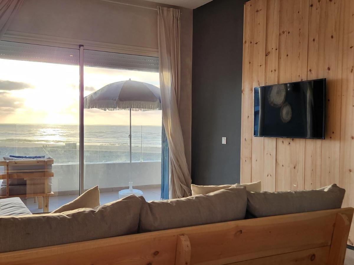 Sidi Rahal Blue View, Beachfront Wide Seaview With Pool Экстерьер фото