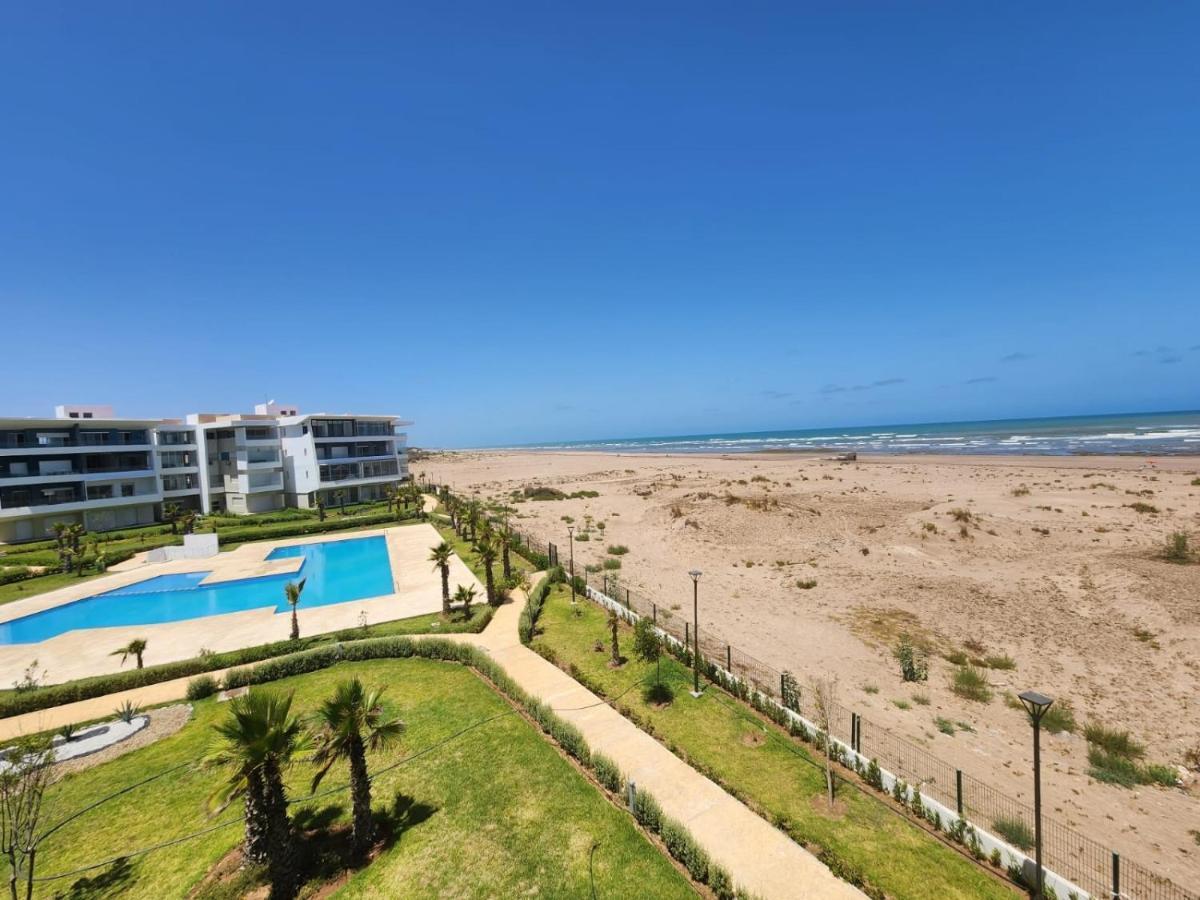 Sidi Rahal Blue View, Beachfront Wide Seaview With Pool Экстерьер фото